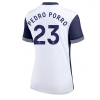 Tottenham Hotspur Pedro Porro #23 Fußballbekleidung Heimtrikot Damen 2024-25 Kurzarm